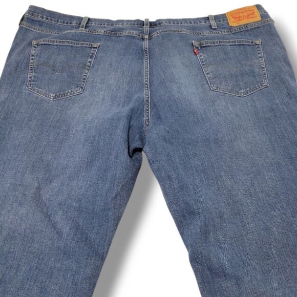 Levi's Jeans Size 54 W54" x L28.5" Levi's 541 Straight Leg Jeans Blue Denim Pant - Picture 5 of 8